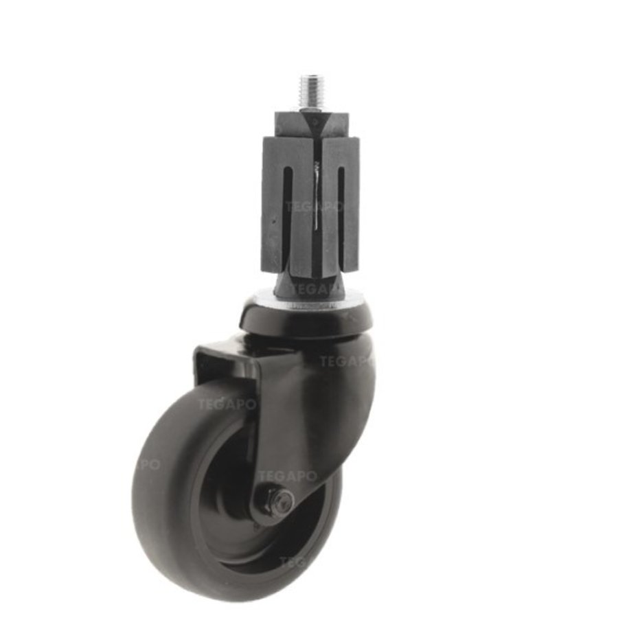 Zwenkwiel 75 black line 2TP vierkante koker 32-35mm-1