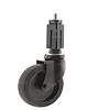 Made in Germany Zwenkwiel 100 black line 2TP vierkante koker 32-35mm