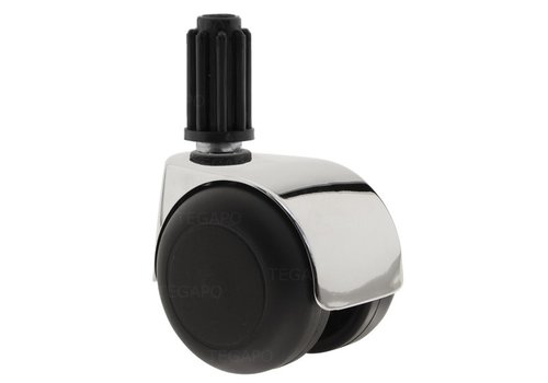 PPTP luxe wiel chrome metaal plug 19mm 