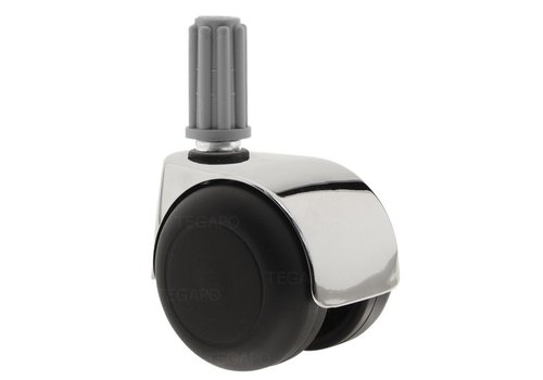 PPTP luxe wiel chrome metaal plug 18mm 