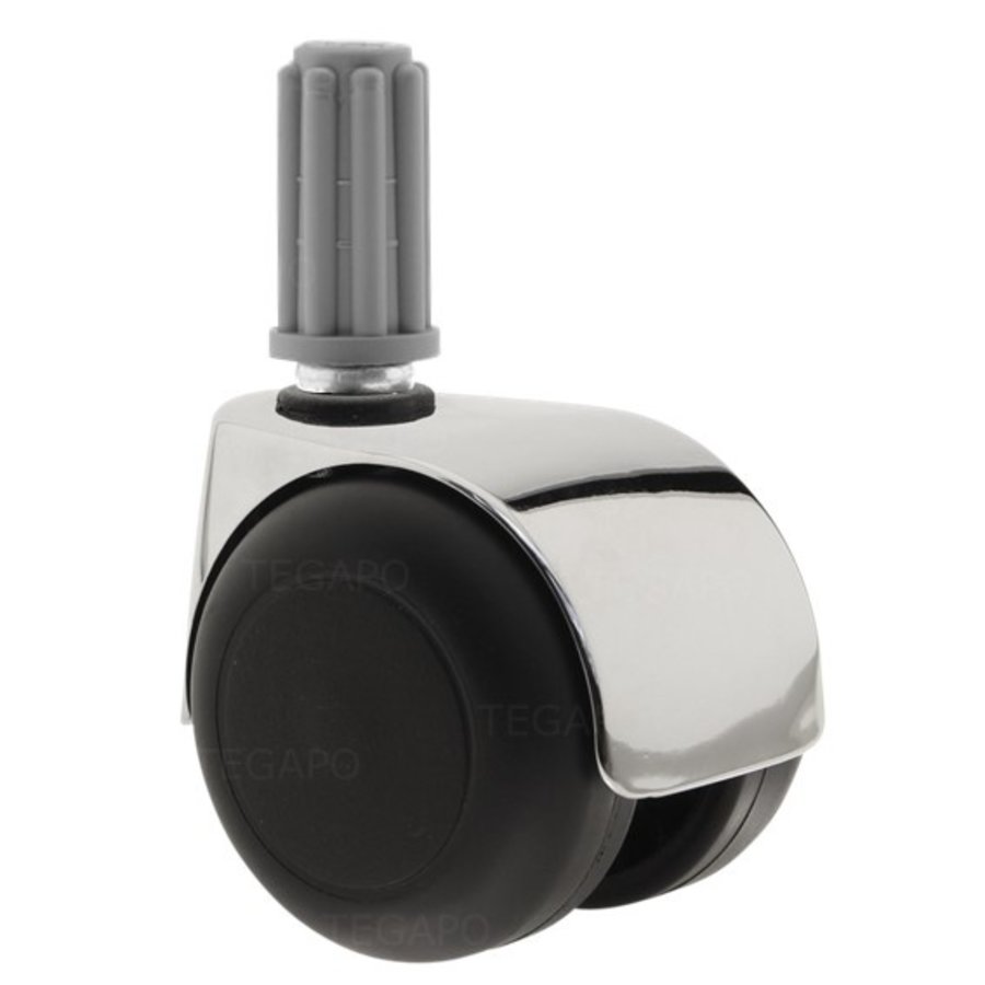 PPTP luxe wiel chrome metaal plug 18mm
