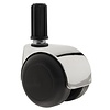 PPTP luxe wiel chrome metaal plug 17mm