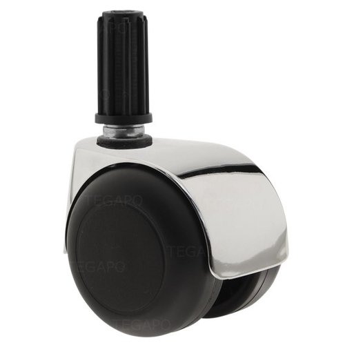 PPTP luxe wiel chrome metaal plug 17mm 