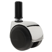 PPTP luxe wiel chrome metaal plug 16mm