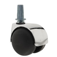 PP luxe wiel chrome metaal plug staal 13mm