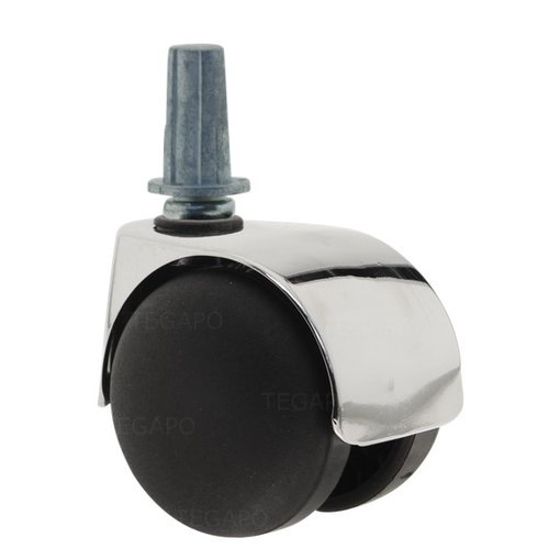 PP luxe wiel chrome metaal plug staal 13mm 