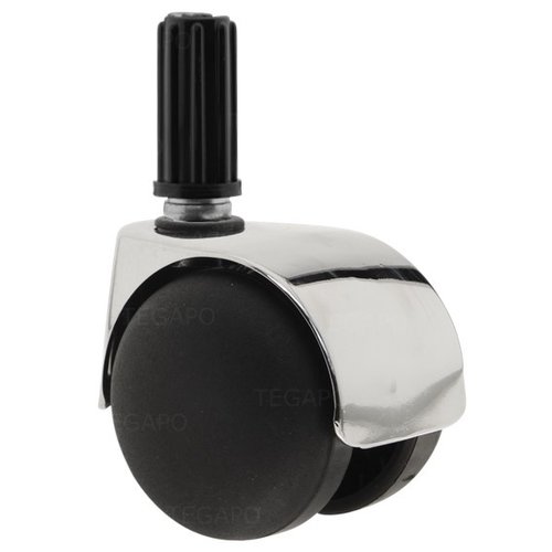 PP luxe wiel chrome metaal plug 16mm 