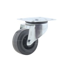 thumb-TENTE Zwenkwiel rubber 80 3KO plaat-1
