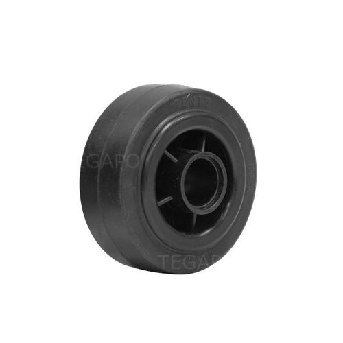 Rubber wiel 80mm 3KO asgat 20mm 