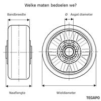 thumb-TENTE wiel rubber 200 5SO asgat 20mm-2