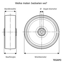 thumb-Wiel nylon 160 5SO-2