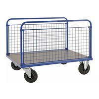 Platformwagen 2-rek 120x80cm langladen