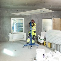 Plaatlift recht plafond