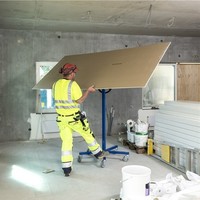 Plaatlift recht en schuin plafond