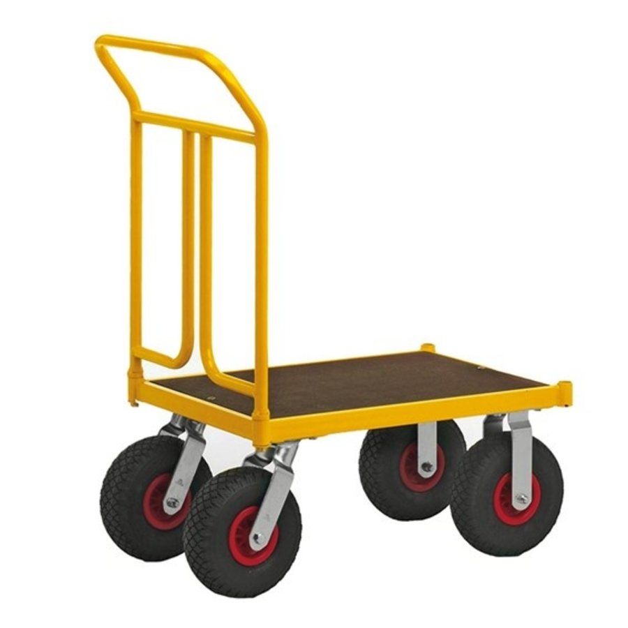Platformwagen met luchtbanden 84x50cm-1
