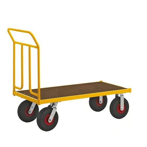 Platformwagen met luchtbanden 135x65cm 