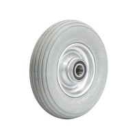 thumb-TENTE PU band 200mm metaal grijs asgat 20mm-1