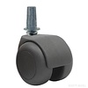 PPTP luxe wiel 50mm black line plug rond staal 13mm