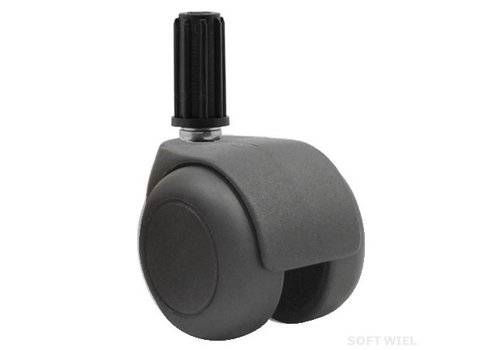 PPTP luxe wiel 50mm black line plug 15mm 