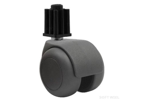 PPTP luxe wiel 50mm black line plug vierkant 22mm 