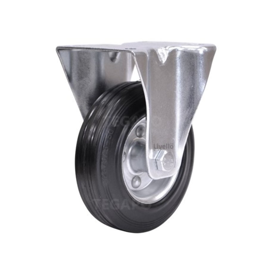 EdelRader bokwiel rubber 125mm 2SO plaat-1