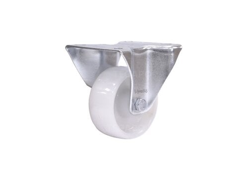 EdelRader bokwiel nylon 80mm 2NO plaat 