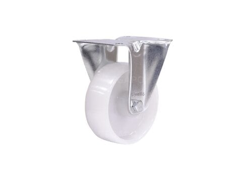 EdelRader bokwiel nylon 100mm 2NO plaat 