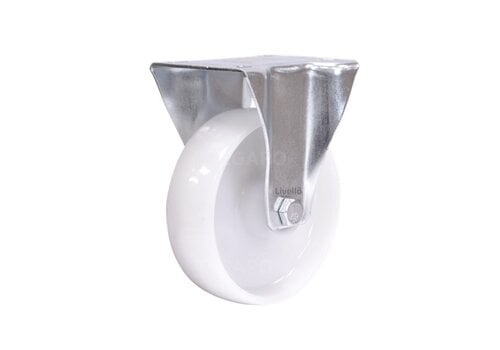 EdelRader bokwiel nylon 125mm 2NO plaat 