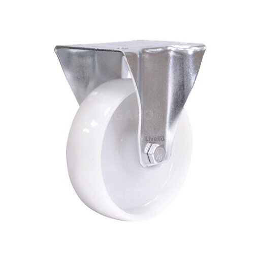 EdelRader bokwiel nylon 125mm 2NO plaat 