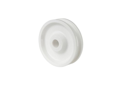 BSR groefwiel nylon 40mm glijlager asgat 6mm 
