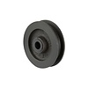 BSR groefwiel gietijzer 60mm kogellager met as