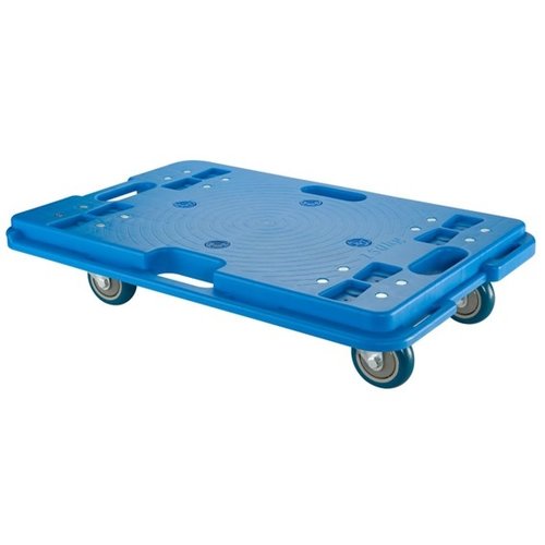 Rolplateau 60x40cm 150kg PU koppelbaar 