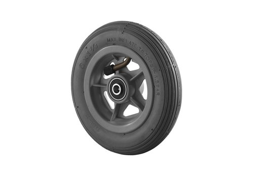 BSR luchtband 150mm kunststof grijs asgat 8mm 