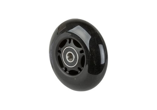 Skatewiel 76mm zwart 