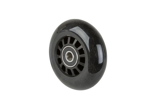 Skatewiel 72mm zwart 