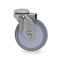 Livellö zwenkwiel RVS 100 7TPKO boutgat