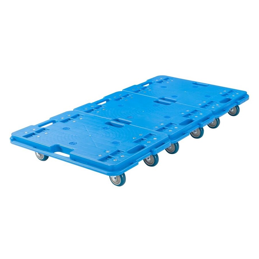 Rolplateau 60x40cm 150kg PU koppelbaar-2