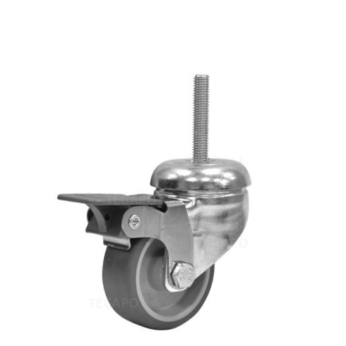 Zwenkwiel 50 verzinkt 2TP M6x32mm met rem 