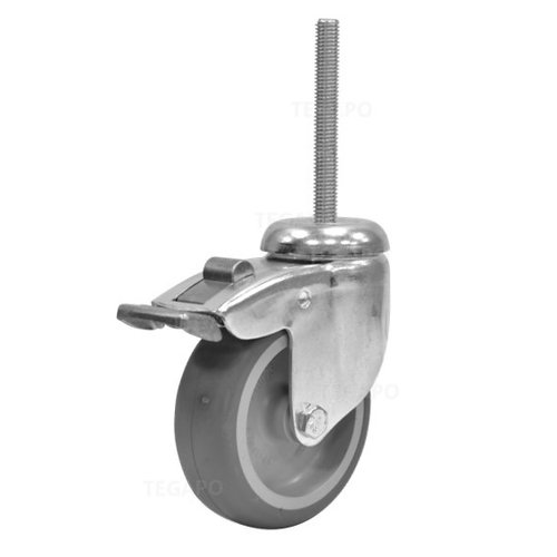 Zwenkwiel 75 verzinkt 2TP M6x52mm met rem 