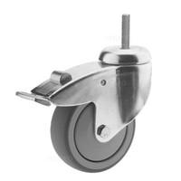 Zwenkwiel 100 verzinkt 2TPKO M6x30mm met rem