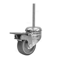 Zwenkwiel 50 verzinkt 2TP M10x54mm met rem