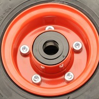 thumb-STAX volrubber band 260mm metaal rood asgat 25mm-3