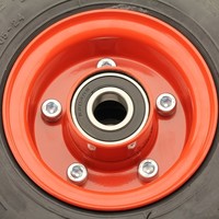 thumb-STAX volrubber band 260mm metaal rood asgat 25mm-2