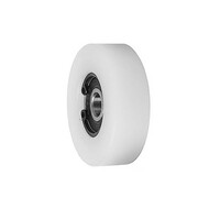 Geleidewiel nylon 45x14mm asgat 8mm