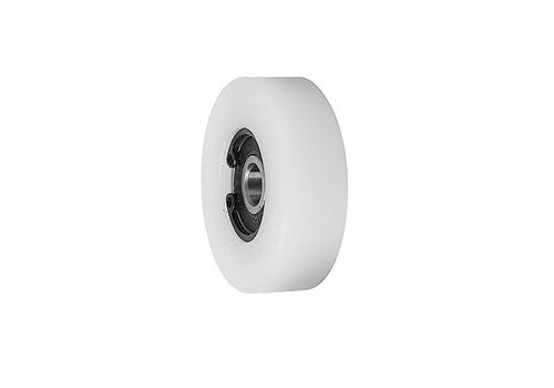 Geleidewiel nylon 45x14mm asgat 8mm 