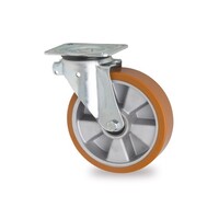 thumb-LIVELLO zwenkwiel polyurethaan 160 5SO plaat-1