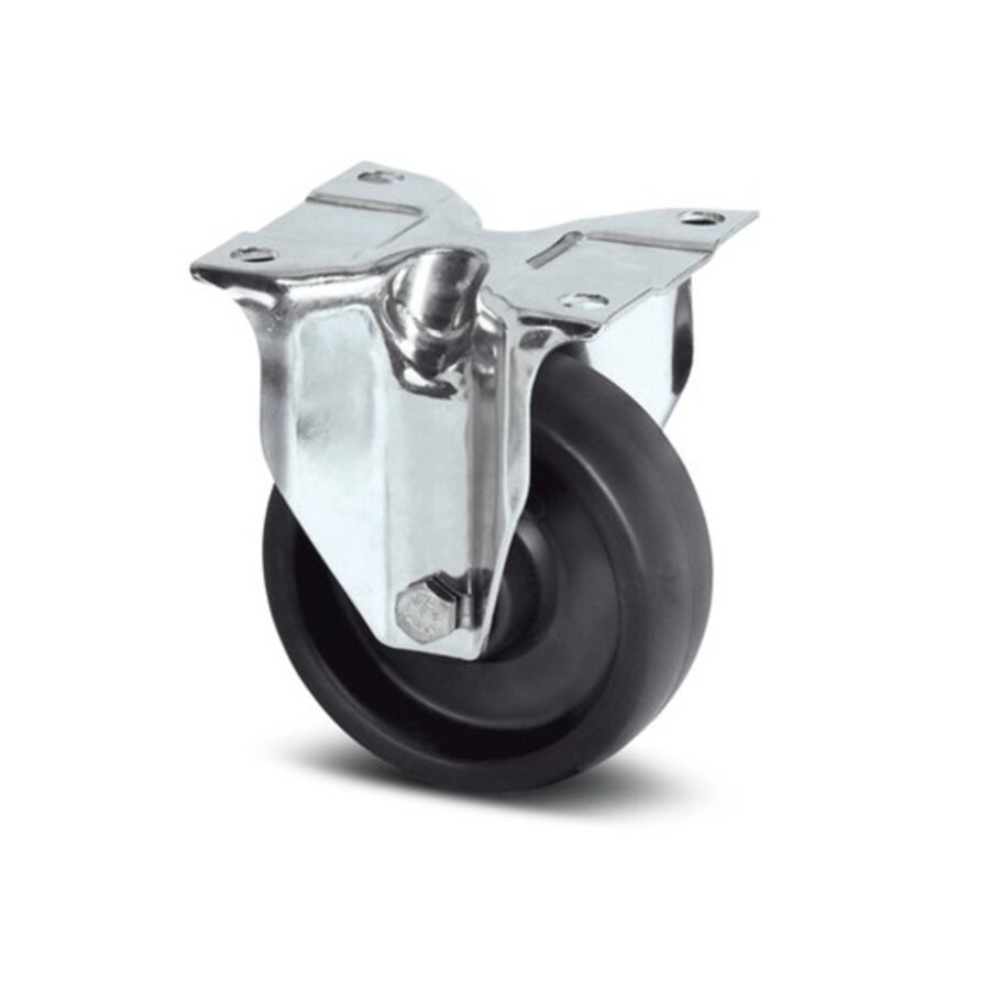 TENTE Bokwiel RVS 100 synthetisch hittebestendig plaatbevestiging-1