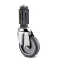 thumb-TENTE zwenkwiel RVS 75 7TP vierkante koker 24-27mm-1