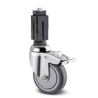 thumb-TENTE zwenkwiel RVS 75 7TPKO vierkante koker 24-27mm met rem-1