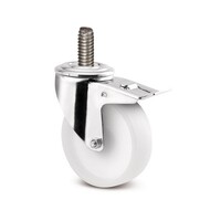 thumb-Zwenkwiel RVS 125 nylon NO M10x35 met rem-1